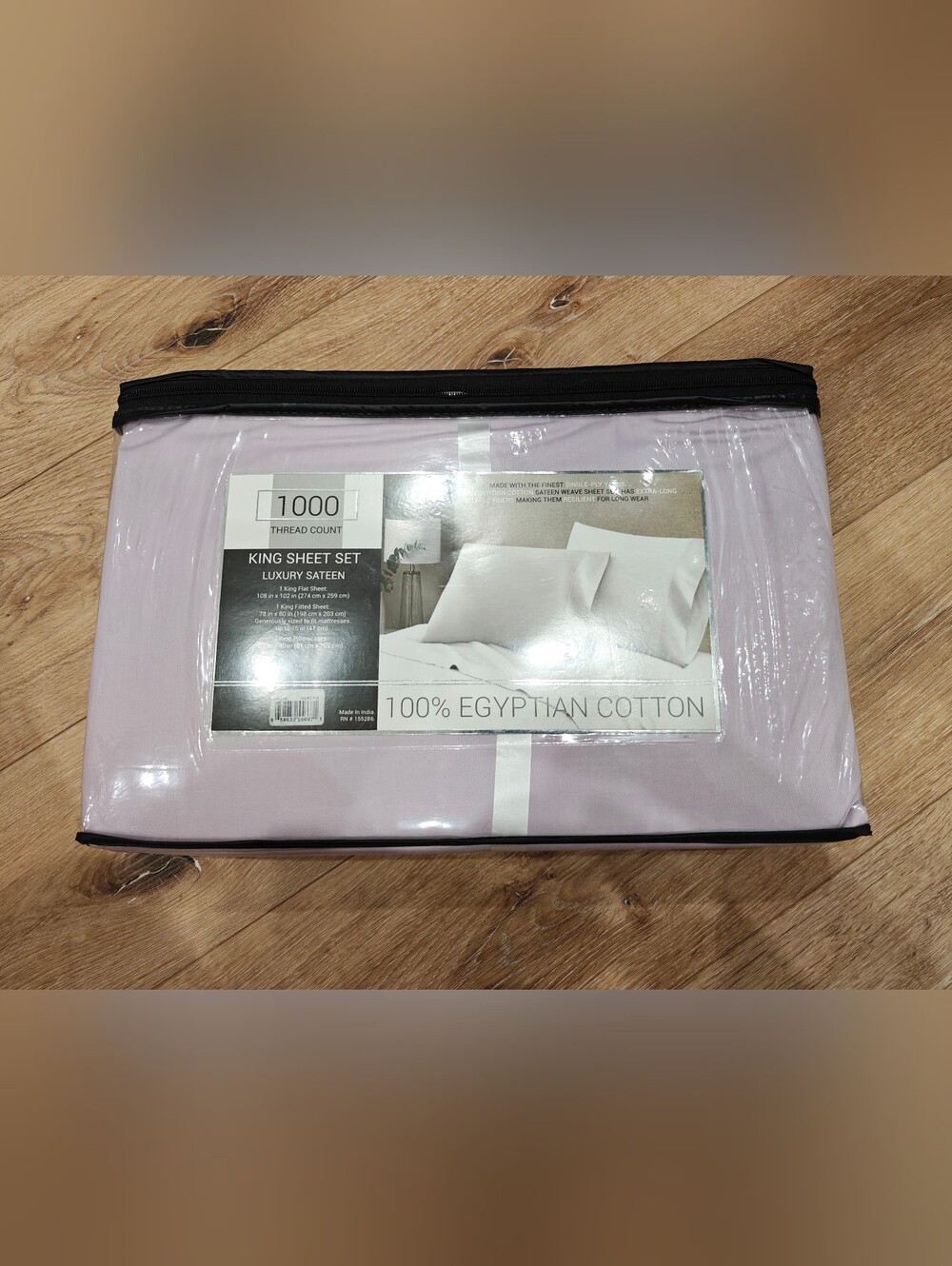 100% Egyptian Cotton 1000 Thread Count King Sheet Set